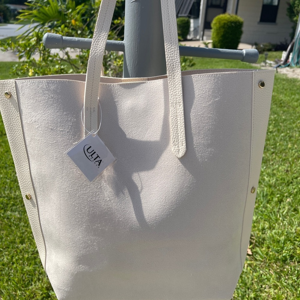 ULTA Beauty Studded Tote Bag In Neutral - Picture 10 of 12
